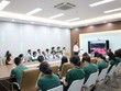 Đại diện Công ty bảo vệ tập huấn cho cán bộ, nhân viên, lực lượng bảo vệ Chi nhánh về công tác phòng chống Kl99ok khuyến mãi lớn