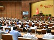 Một phiên họp toàn thể trong đợt 1 Kỳ họp thứ 7 của Quốc hội khóa XV.