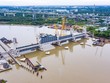 Cống Mương Chuối (Nhà Bè) đã hoàn thành và chuẩn bị đưa vào sử dụng năm 2024.