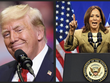 Ứng cử viên tổng thống đảng Cộng hòa, cựu Tổng thống Mỹ Donald Trump (bên trái) và ứng cử viên tổng thống đảng Dân chủ, Phó Tổng thống Mỹ Kamala Harris. Ảnh cắt từ clip của Reuters