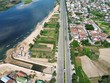 Hai dự án kè dọc sông Trà Khúc bị vướng mặt bằng ảnh hưởng đến tiến độ thi công.