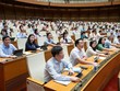 Một phiên họp toàn thể của Quốc hội Khóa XV.