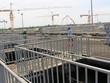 Một góc nhà máy xử lý nước thải Bình Hưng, huyện Bình Chánh.