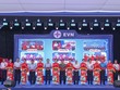 Thủ tướng Phạm Minh Chính cùng lãnh đạo các bộ, ngành, địa phương tại 9 điểm cầu đã thực hiện nghi thức khánh thành dự án đường dây tải điện 500 kV mạch 3 Quảng Trạch-Phố Nối.