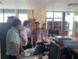 Đoàn công tác kiểm tra tại trụ sở Chi cục Hải quan cửa khẩu cảng Hải Phòng khu vực 1. (Ảnh: TCHQ).