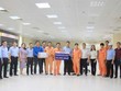 EVNGENCO3 (PGV) thăm, động viên và làm việc tại Nhiệt điện Mông Dương sau bão Yagi
