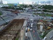 Tiến độ thực hiện dự án nút giao An Phú hiện mới chỉ đạt 55%.