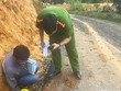 Cơ quan công an khám nghiệm hiện trường, thu thập chứng cứ phục vụ công tác điều tra. Ảnh: C.A 