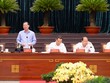 Ông Phan Văn Mãi, Chủ tịch UBND Thành phố cho biết Thành phố có thể giải ngân được khoảng 28.000 tỷ đồng đối với nhóm giải phóng mặt bằng. Ảnh: Trọng Tín