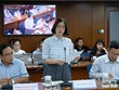 Bà Tô Thị Kim Thoa, Trưởng phòng Kl991.com World Cup 2026 Chính Thức, Kl992 cổng game cá cược tập thể và Tư nhân (Sở Kế hoạch và Kl99ok phiên bản mới TP.HCM) thông tin tại buổi họp báo. Ảnh: Trọng Tín