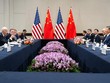 Tổng thống Mỹ Joe Biden đã có cuộc họp với Chủ tịch Trung Quốc Tập Cận Bình vào ngày 16/11/2024, bên lề Hội nghị thượng đỉnh APEC tại thủ đô Lima, Peru. Ảnh: AFP 
