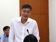 Ông Nguyễn Nam Bình, Cục trưởng Cục Thuế TP.HCM phát biểu tại phiên thảo luận tổ. Ảnh: Trọng Tín.