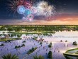 Show diễn Jetski & Flyboard cùng những màn pháo hoa đỉnh cao sẽ được đưa đến Hà Nam. Ảnh phối cảnh minh họa Sun Property