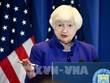 Bộ trưởng Kl991.com nạp rút nhanh Mỹ Janet Yellen trong cuộc họp báo tại San Francisco. (Ảnh: Kyodo/TTXVN)