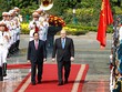 Thủ tướng Phạm Minh Chính đón, hội đàm với Thủ tướng Nga Mikhail Mishustin 