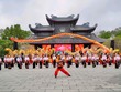 Không khí lễ hội tại quần thể chùa Bái Đính