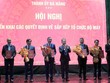 Bí thư Đà Nẵng Nguyễn Văn Quảng trao quyết định thành lập Đảng bộ UBND Thành phố.