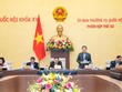 Phiên họp chiều 6/2 của Ủy ban Thường vụ Quốc hội.