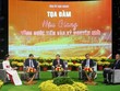 Ông Đồng Văn Thanh – Bí thư Tỉnh ủy, Chủ tịch UBND tỉnh Hậu Giang phát biểu tại buổi tọa đàm. Ảnh: Hứa Khoa