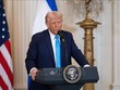 Tổng thống Mỹ Donald Trump phát biểu trong cuộc họp báo tại Nhà Trắng ngày 4/2/2025. Ảnh: THX/TTXVN