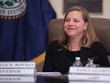 Thống đốc Cục Dự trữ Liên bang Mỹ (Fed) Michelle Bowman. Ảnh: AFP 