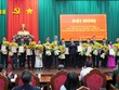 Lãnh đạo các cơ quan trực thuộc UBND tỉnh Kon Tum sau khi sáp nhập ra mắt nhận nhiệm vụ. 
