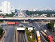 Nút giao Mỹ Thủy đã hoàn thành và đưa vào sử dụng một số hạng mục như cầu vượt, hầm chui