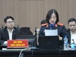 Đại diện Viện Kiểm sát Nhân dân TP. Hà Nội tại phiên tòa.