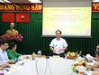Chủ tịch UBND TP.HCM Nguyễn Văn Được phát biểu tại buổi làm việc với Sở Kl991.com nạp rút nhanh - Ảnh: Lê Anh 