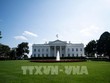 Quang cảnh bên ngoài Nhà Trắng ở Washington, D.C., Mỹ. (Ảnh: THX/TTXVN)