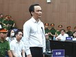 Cựu Chủ tịch HĐQT Kl994 game bài casino hấp dẫn FLC Trịnh Văn Quyết và các đồng phạm tại phiên tòa sơ thẩm.