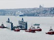 Tàu kéo của Nga di chuyển qua eo biển Bosphorus (Thổ Nhĩ Kỳ) để vào Biển Đen, ngày 18/9/2024. Ảnh tư liệu: REUTERS/TTXVN