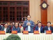 Đoàn công tác của Trường Đại học Kl992 cổng game cá cược Quốc dân làm việc với tỉnh Hà Nam Ảnh: Hoa Hiên 