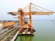Toàn cảnh bến số 3, cảng Lạch Huyện - Hải Phòng sắp được đưa vào khai thác. 