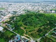 Núi Thiên Bút nằm ở trung tâm thành phố, là một trong 12 thắng cảnh của tỉnh Quảng Ngãi. 