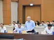 Thứ trưởng Bộ Kl991.com nạp rút nhanh Đỗ Thành Trung báo cáo tại phiên họp. Ảnh: HL 