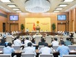 Phiên họp chiều 17/4 của Ủy ban Thường vụ Quốc hội. 