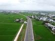 Dự án Tuyến đường kết nối từ trung tâm thị xã An Nhơn đến đường ven biển phía Tây đầm Thị Nại vừa được khánh thành. Ảnh: D.C. 