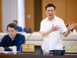  Phó thủ tướng Hồ Đức Phớc phát biểu tại phiên họp. 
