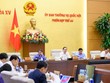 Phiên họp ngày 23/4 của Uỷ ban Thường vụ Quốc hội. 