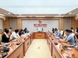 Ông Nguyễn Tân Thịnh chia sẻ với các phóng viên. (Ảnh: Mạnh Tuấn)