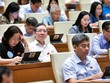 Một phiên họp toàn thể của Quốc hội khóa XV.