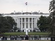 Quang cảnh bên ngoài Nhà Trắng ở Washington D.C.,. Ảnh: THX/TTXVN