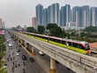 Các đoàn tàu thuộc Dự án 99Kl.app khuyến mãi hot đô thị số 3, đoạn Nhổn - ga Hà Nội. 
