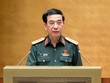 Bộ trưởng Bộ Quốc phòng Phan Văn Giang trình dự án Luật Tình trạng khẩn cấp. 