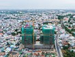 Dự án Nhà ở Trang Chủ KL99Com Số 1 Link Đăng Ký KL999 MK Central City đã hoàn thiện phần thô, dự kiến hoàn thành vào quý IV/2025. Ảnh: MK. 