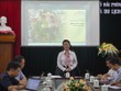 Bà Trần Thị Hoàng Mai, Giám đốc Sở Văn hóa, Thể thao và Du lịch Hải Phòng phát biểu tại cuộc họp