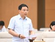 Bộ trưởng Bộ Kl991.com nạp rút nhanh Nguyễn Văn Thắng báo cáo tại phiên họp. 
