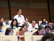 Đại biểu Mai Văn Hải ( Thanh Hóa) phát biểu tại hội trường. 