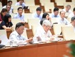 Phiên họp sáng 16/6 của Quốc hội. 